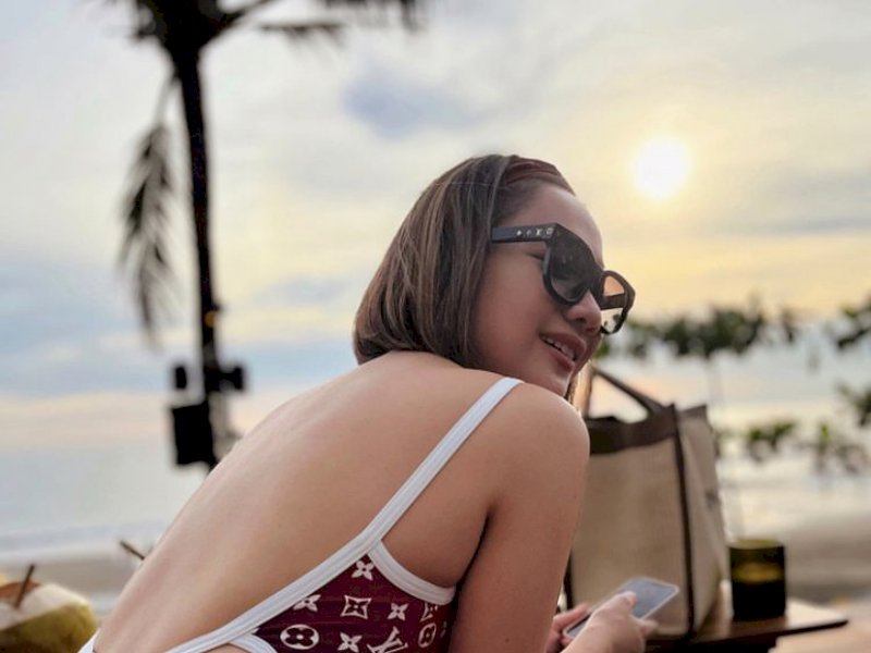 Geram Digosipkan Hamil, BCL Pamer Perut di Tiktok 