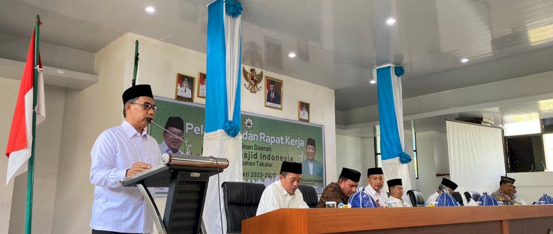 Hadiri Pelantikan Pengurus DMI Takalar, Ini Pesan Wakil Bupati