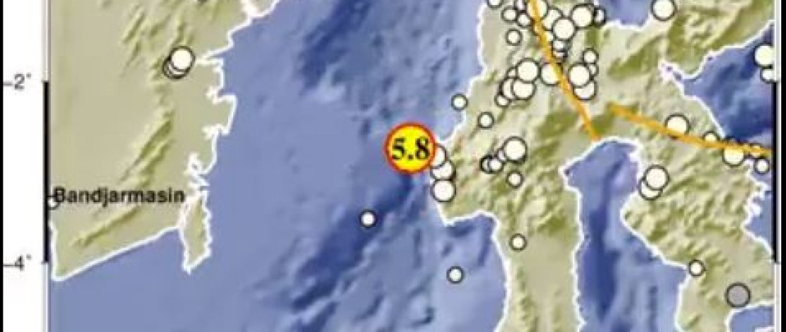 Gempa Bumi Guncang Mamuju Sulbar 5,8 Magnitudo, Terasa Sampai di Pangkep Gempa Bumi Guncang Mamuju Sulbar 5,8 Magnitudo, Terasa Sampai di Pangkep