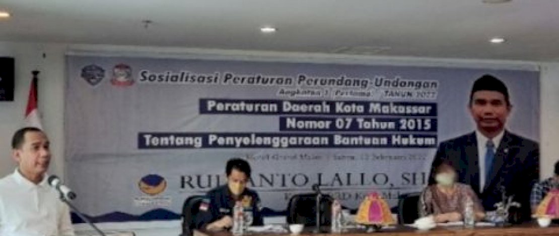 DPRD Makassar Sebut Seluruh Masyarakat Berhak Atas Akses Bantuan Hukum DPRD Makassar Sebut Seluruh Masyarakat Berhak Atas Akses Bantuan Hukum