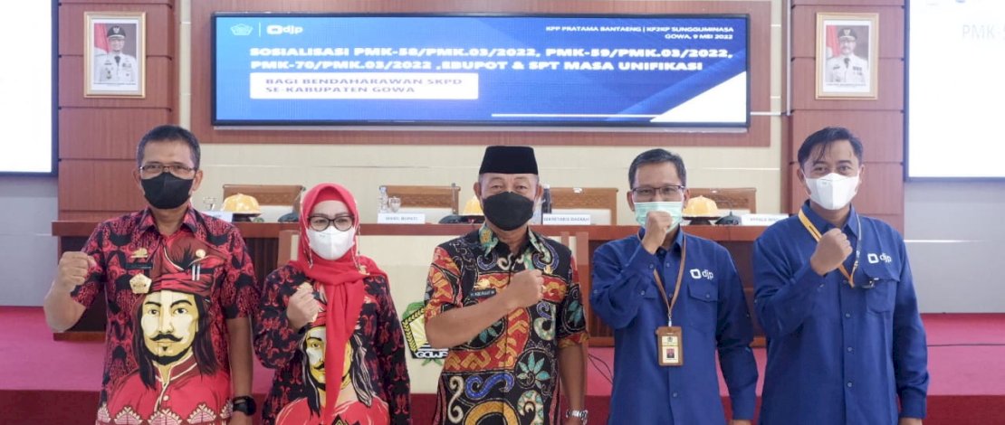 KPP Pratama Bantaeng Sebut Penerimaan Pajak Terbesar dari Kabupaten Gowa KPP Pratama Bantaeng Sebut Penerimaan Pajak Terbesar dari Kabupaten Gowa