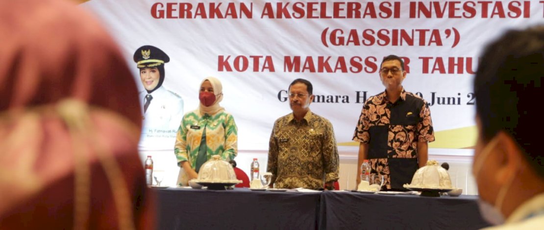Melalui Program 'Gassinta' DPM PTSP, Sekda Makassar Harap Mudahkan Investor Berinvestasi Melalui Program 'Gassinta' DPM PTSP, Sekda Makassar Harap Mudahkan Investor Berinvestasi