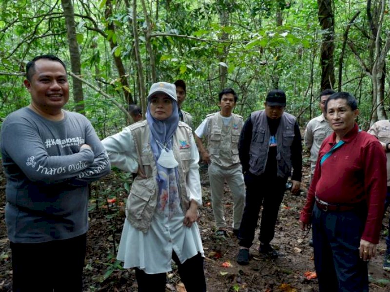 Siap Sambut Tim Penilai Unesco, Suhartina Bohari Tinjau Geosite di Maros