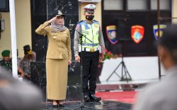 Jelang Operasi Patuh 2022, Jajaran Polres, TNI dan Pemda Luwu Gelar Apel Gelar Pasukan 