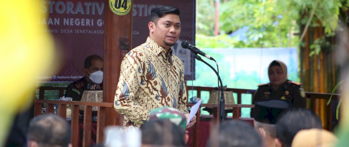 Adnan Harap Rumah Restorative Juctice Dapat Minimalisir Permasalahan Hukum di Gowa