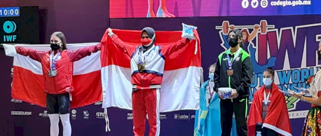 Ngegas, Lifter Indonesia Gasak 3 Medali Emas Di mexico