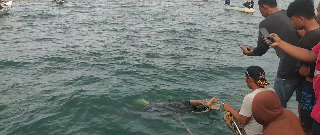Nelayan Cappa Ujung Yang Tenggelam di Perairan Teluk Bone Ditemukan