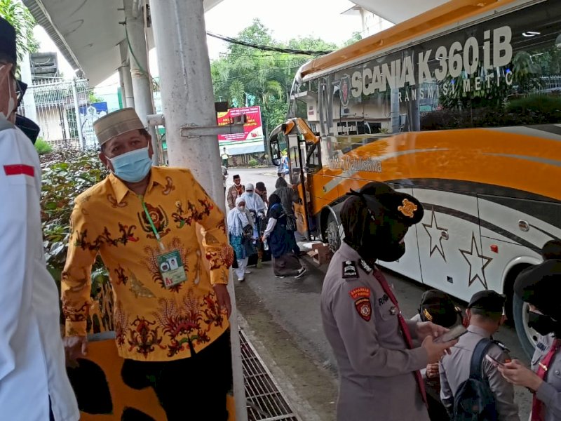 JCH Kloter Pertama Mulai Berdatangan di Asrama Haji Sudiang