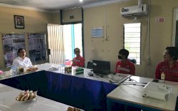 Wabup Suaib Mansur Tinjau Progres Pembangunan Bendung Baliase