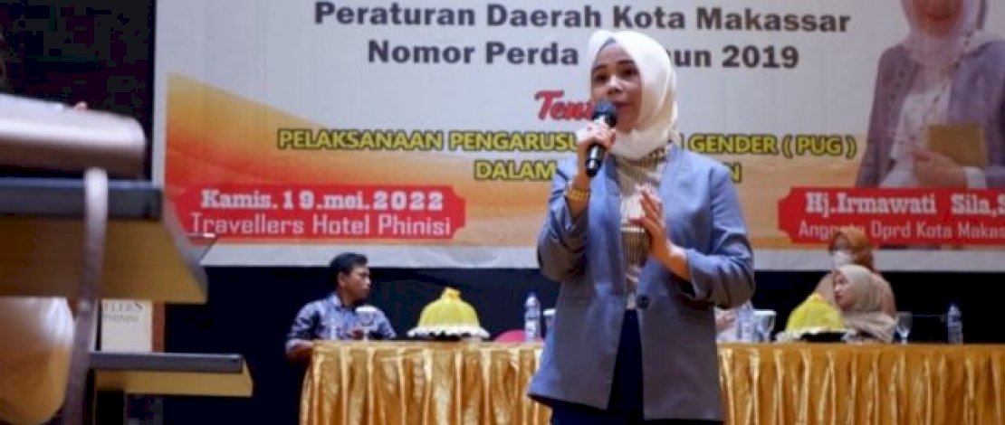 Sosialisasi Soal PUG , Irmawati Sila :  Perempuan Harus Lebih Terampil