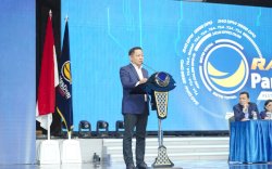 Ungkap Progres NasDem Sulsel, RMS Bikin Arena Rakernas Bergemuruh