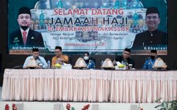 Lepas 195 JCH, Sekda Gowa Harap Laksanakan Ibadah dengan Khusyuk 