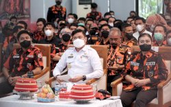 Adnan Ajak Pemuda Pancasila Bangun Daerah Kabupaten Gowa