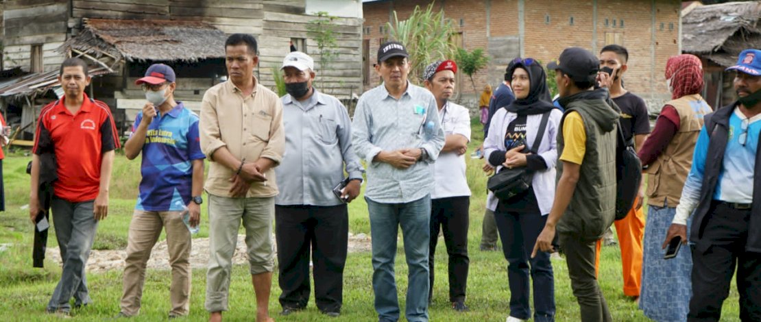 Tinjau Lokasi Jamnas Arus Deras Sungai Rongkong, Sekda Minta 5 Desa di Sabbang Pasang Ini