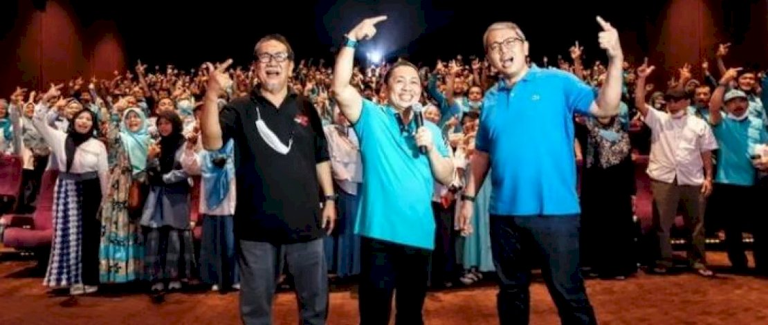 Tuntaskan Persiapan Verifikasi Parpol, Partai Gelora Gelar Tasyakuran Dengan Nobar Film Naga Naga Naga