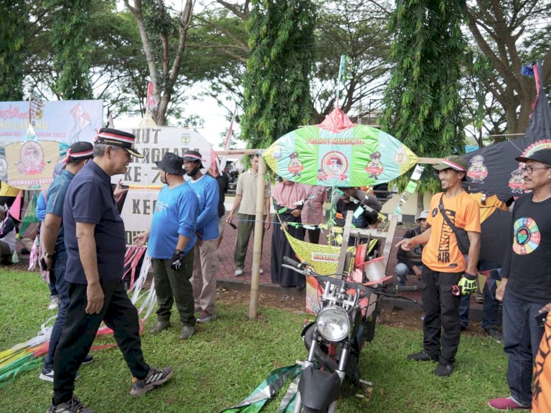 Buka Festival Layang-layang Polres Luwu, Bupati : Ini Bagian Dari Budaya Kita