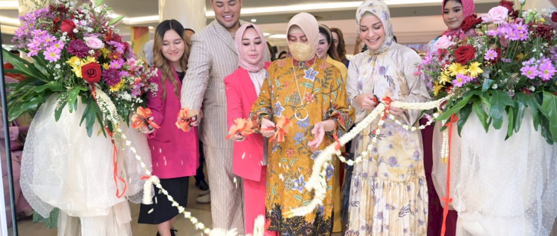  Indira Jusuf Ismail Hadiri Grand Opening Donna Prive Terbaru, Mari Bersama Bangkitkan Ekonomi