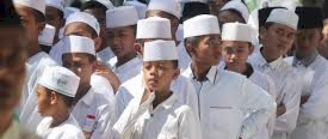 ilustrasi santri ondok pesantren (dok: kumparan)
