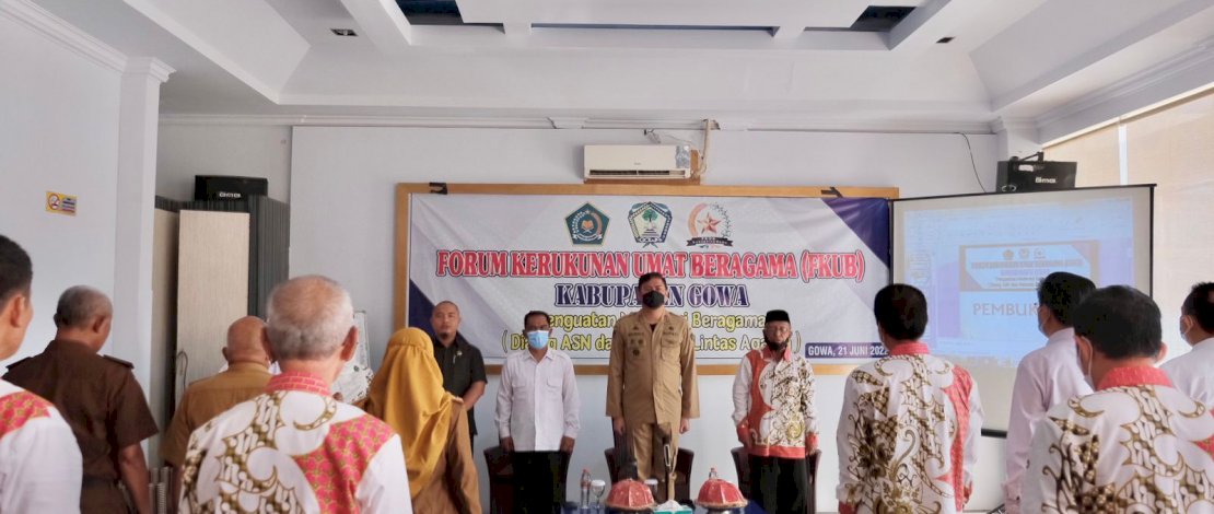 Bupati Gowa Harap FKUB Mampu Ciptakan Situasi Aman dan Tentram