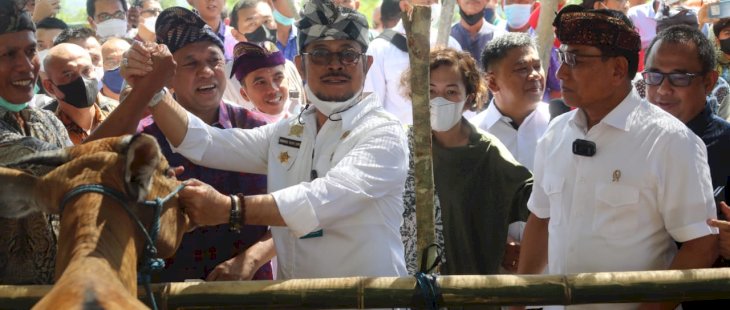 Mentan SYL Hadir di Buleleng, Tindak Lanjuti Reforma Agraria