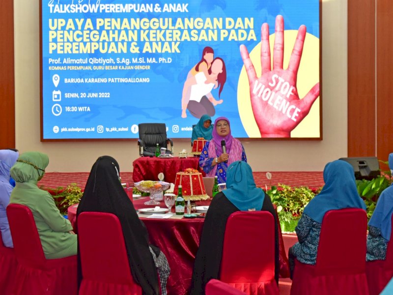 Talkshow Perempuan dan Anak, PKK Sulsel - Andalan Mengaji Hadirkan Komnas Perempuan
