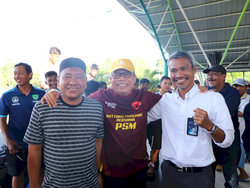 Apresiasi Pecinta Sepak Bola untuk Komitmen Wali Kota Parepare Taufan Pawe
