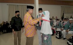 Setelah Dua Tahun Tertunda Akibat Covid-19, Bupati Luwu Lepas 124 JCH