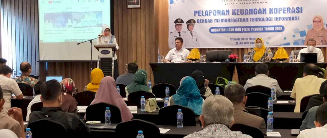 Diskop dan UKM Gelar Kegiatan Pelaporan Keuangan Koperasi 