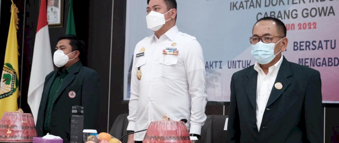 Bupati Minta IDI Gowa Berperan Turunkan Kematian Ibu Anak dan Stunting 