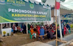 Kafilah MTQ Luwu Utara Tiba Selamat di Bone, Satu Peserta Alami Kelelahan