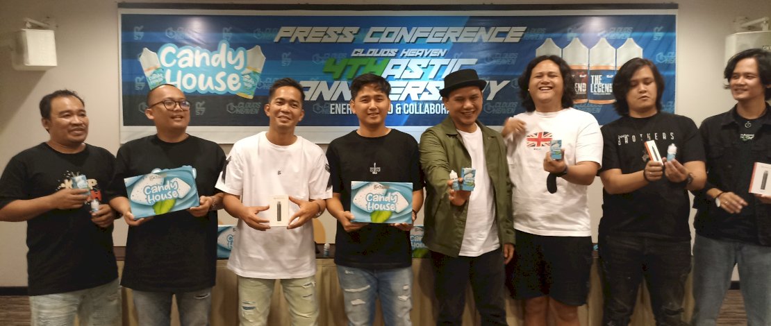 4thastic Anniversary,  Clouds Heaven Luncurkan Liquid Perdananya 