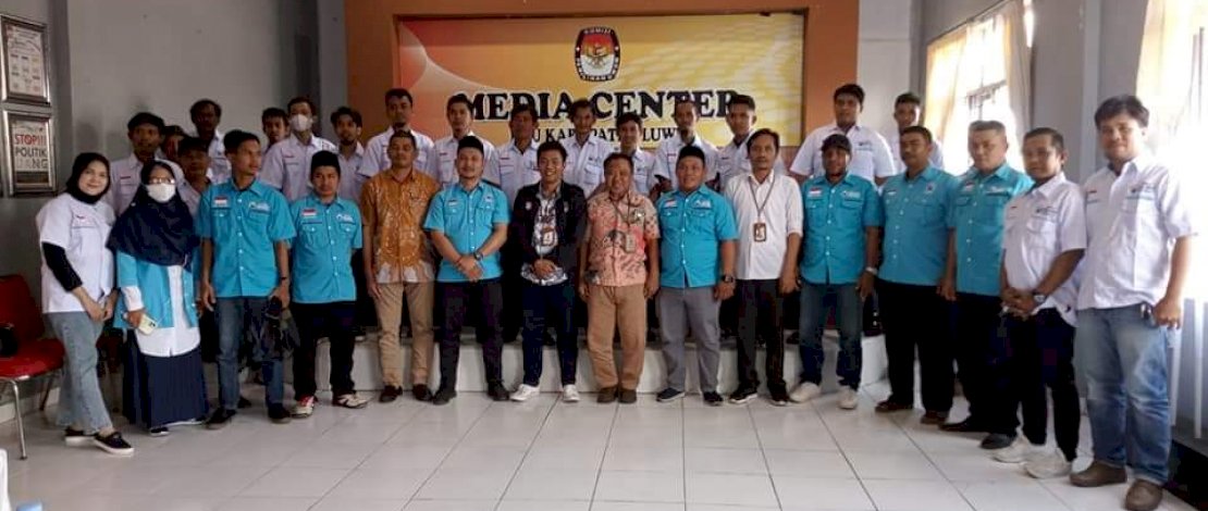 Silaturahmi ke KPU, DPD Partai Gelora Luwu Siap jadi Peserta Pemenang Pemilu 2024