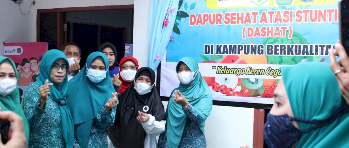 Cegah Stunting, Ketua PKK Takalar Launching Dashat di Kampung Berkualitas