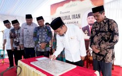Masjid Nurul Iman di Bone Diresmikan Gubernur Sulsel
