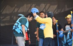 Sungai Rongkong Lutra Jadi Lokasi Jambore Nasional Arus Deras Sungai