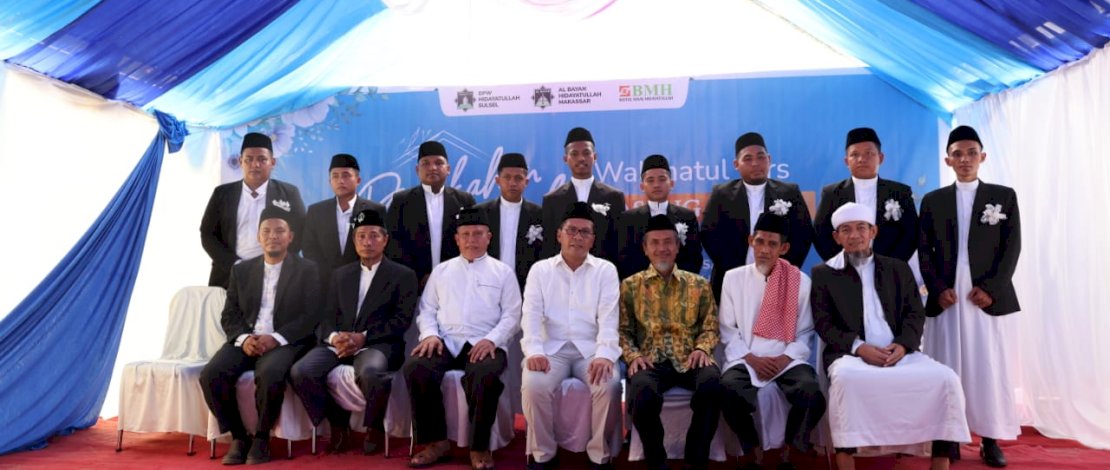 Hadiri Pernikahan 9 Santri Yayasan Al Bayan Hidayatullah, Danny Berpesan Jagai Anak Ta