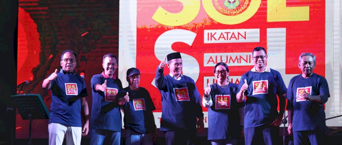 Keluarga IKA Unhas Berkumpul, Danny Pomanto Kenalkan Logo dan Slogan IKA Unhas Sulsel