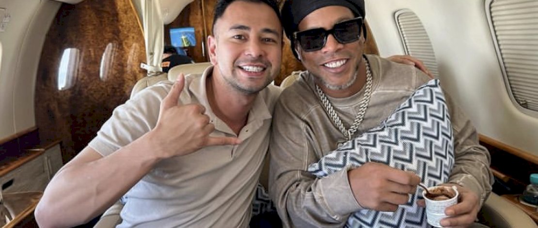 Boyong Ronaldinho Ke Indonesia, Raffi Ahmad: Dari Kecil Dia Idola Saya 