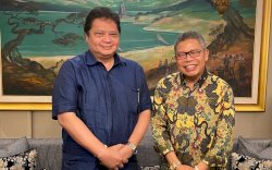 Airlangga Hartarto Tegaskan Tidak Ada Musdalub Golkar Sulsel