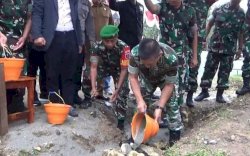  Letakkan Batu Pertama Pembangunan Gereja di Toraja, Pangdam Hasanuddin Sebut Toraja Miniatur Indonesia