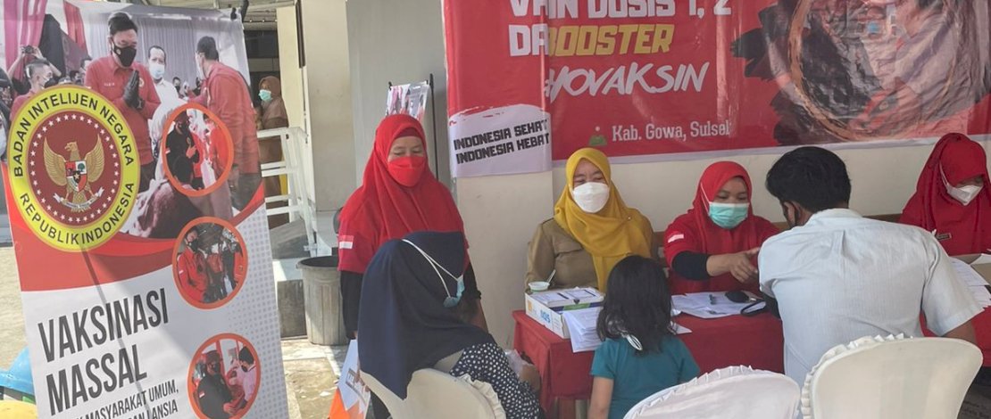 Badan Intelijen Negara Daerah (Binda) Sulsel, bersinergi dengan Dinas Kesehatan (Dinkes), dan serta Puskesmas, berupaya meningkatkan cakupan vaksinasi Covid-19 di Sulsel. Badan Intelijen Negara Daerah (Binda) Sulsel, bersinergi dengan Dinas Kesehatan (Dinkes), dan serta Puskesmas, berupaya meningkatkan cakupan vaksinasi Covid-19 di Sulsel.