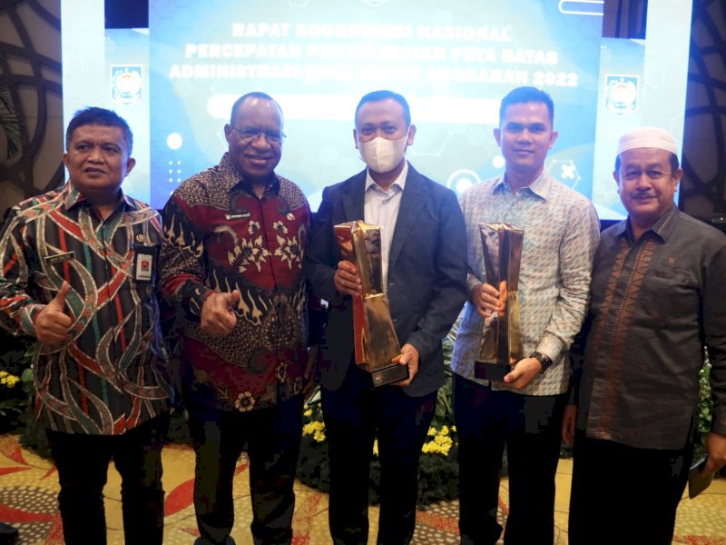 Mantap! Takalar Raih Peringkat 3 Percepatan Penegasan Batas Desa Se-Indonesia