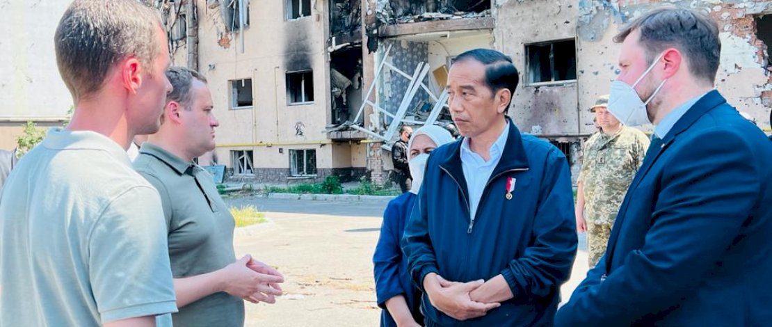 Berkunjung ke Ukraina, Jokowi: Jangan Ada Lagi Kota yang Rusak Akibat Perang