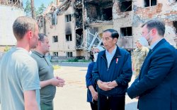 Berkunjung ke Ukraina, Jokowi: Jangan Ada Lagi Kota yang Rusak Akibat Perang