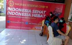 Binda Sulsel Gandeng Dinkes Pinrang Gelar Vaksinasi