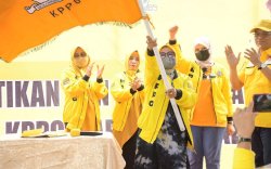 Pengurus AMPG dan KPPG Dilantik, Rahman Pina: Menangkan Golkar di Takalar