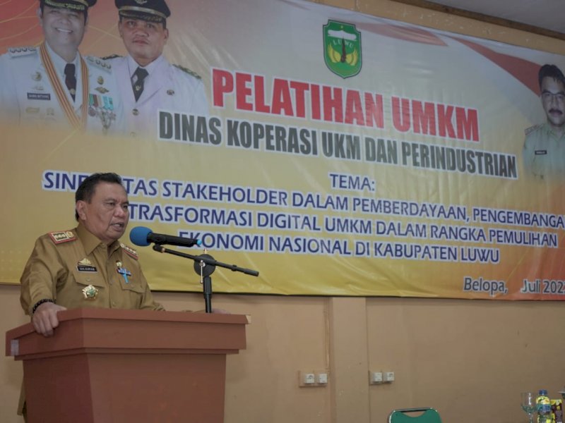 DKUP Luwu Gelar Pelatihan bagi Pelaku UMKM