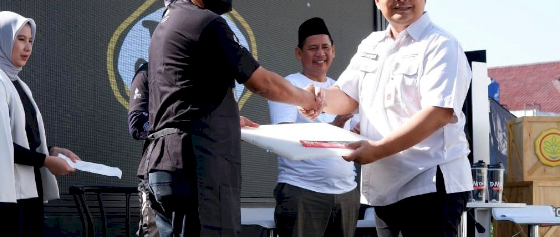 Kementerian Pertanian (Kementan) menggelar Talk Show Tani on Stage, di halaman Masjid Baiturrahman Kaum, Kampung Seuseupan, Ciawi, Kabupaten Bogor, Jawa Barat.
