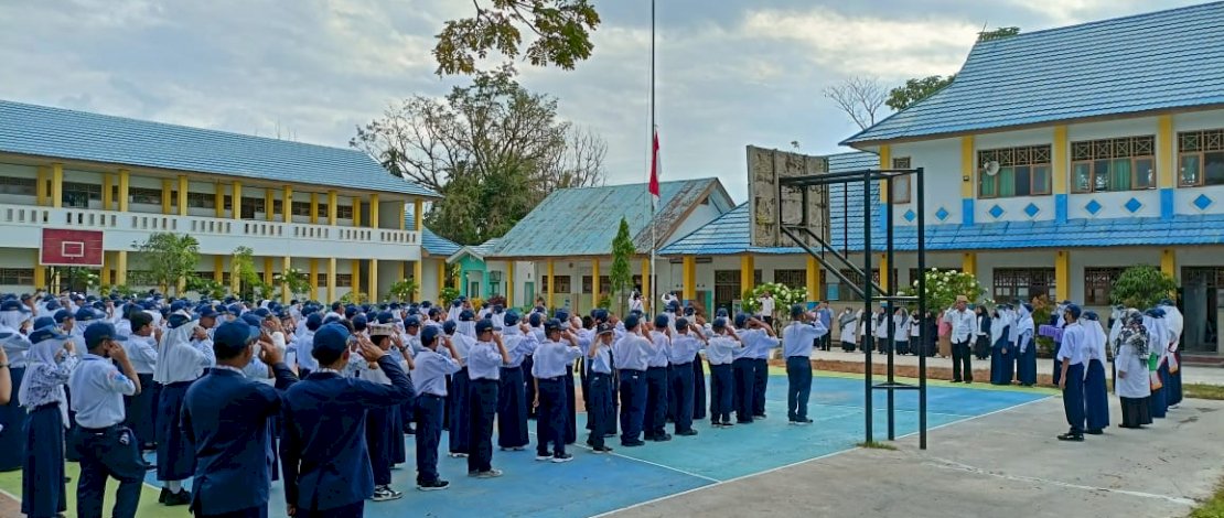 208 Siswa Baru SMPN 4 Masamba Ikut MPLS, Untuk Apa Yah? 