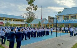 208 Siswa Baru SMPN 4 Masamba Ikut MPLS, Untuk Apa Yah? 